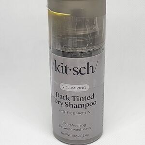 Kitsch Dark Tinted Dry Shampoo with Rice Protein - Gray